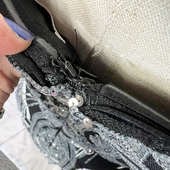 NWT🤩NEW |•DRESS THE POPULATION•| Viviana Sequined Fringe Dress Size XL / 16-18 - Picture 5 of 16